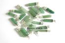 Green Aventurine pencil pendants